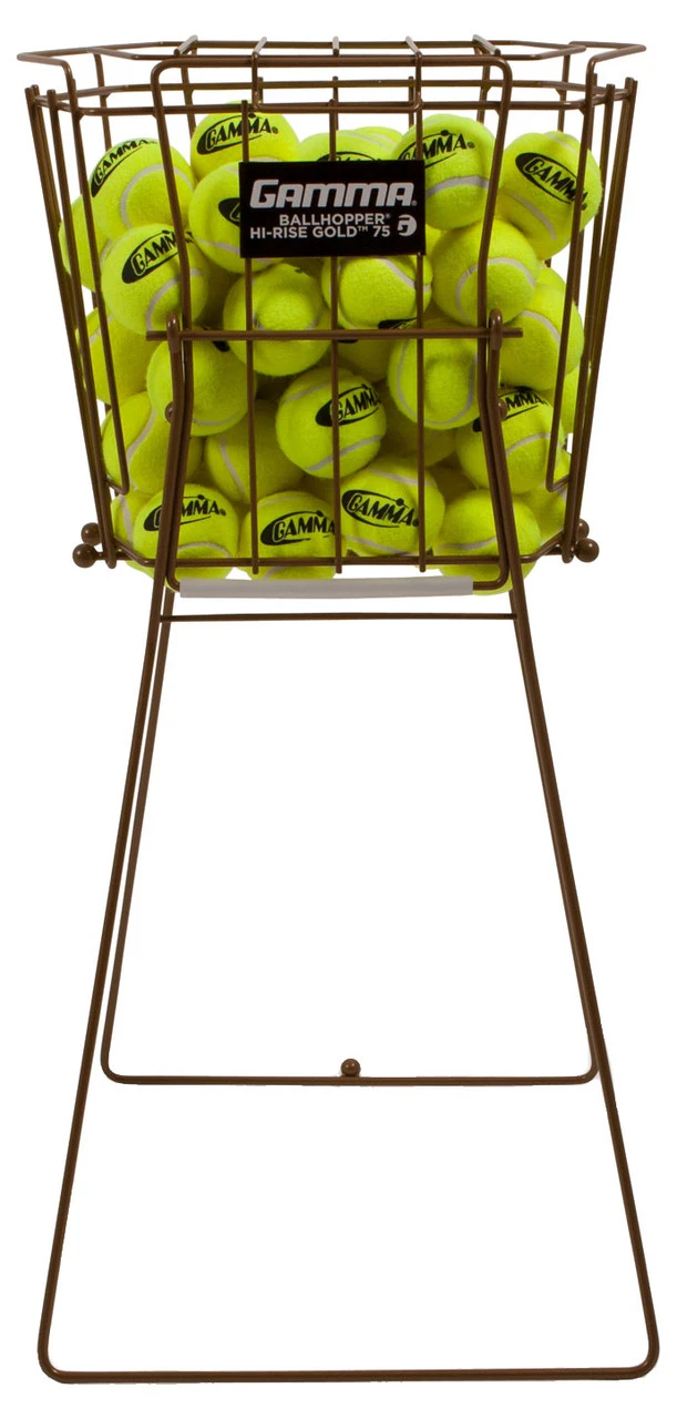 Gamma Hi Rise 75 Gold Ball Basket 1 Gamma Hi Rise 75 Gold Ball Basket