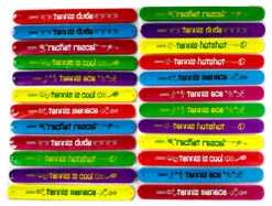 Apollo® Tennis Themed Slapband 24 Pack