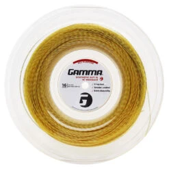 Gamma Synthetic Gut WearGuard 16 1.32mm 200M Reel 5 Gamma Synthetic Gut WearGuard 16 1.32mm 200M Reel -Tennis Discount Store gamma synthetic gut wearguard 16 1 32mm 200m reel gold 65587 89147.1698769527