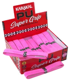 Karakal PU Super Grip Universal Replacement Grip 24 Pack -Tennis Discount Store karakal pu super grip universal replacement grip 24 pack pink 48546 09029.1698769683