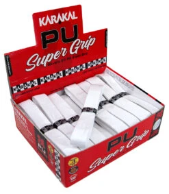 Karakal PU Super Grip Universal Replacement Grip 24 Pack -Tennis Discount Store karakal pu super grip universal replacement grip 24 pack white 54392 86451.1698769682