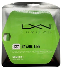 Luxilon Savage 16 1.27mm Set 9 Luxilon Savage 16 1.27mm Set -Tennis Discount Store luxilon savage 16 1 27mm set lime 81065 02470.1698770049