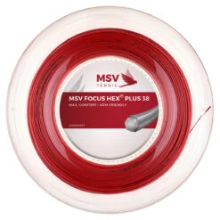 MSV Focus-Hex Plus 38 17 1.20mm 200M Reel -Tennis Discount Store msv focus hex plus 38 17 1 20mm 200m reel red 09991 64397.1698772704