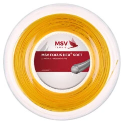 MSV Focus-Hex Soft 17 1.20mm 200M Reel -Tennis Discount Store msv focus hex soft 17 1 20mm 200m reel yellow 72336 34289.1698771876