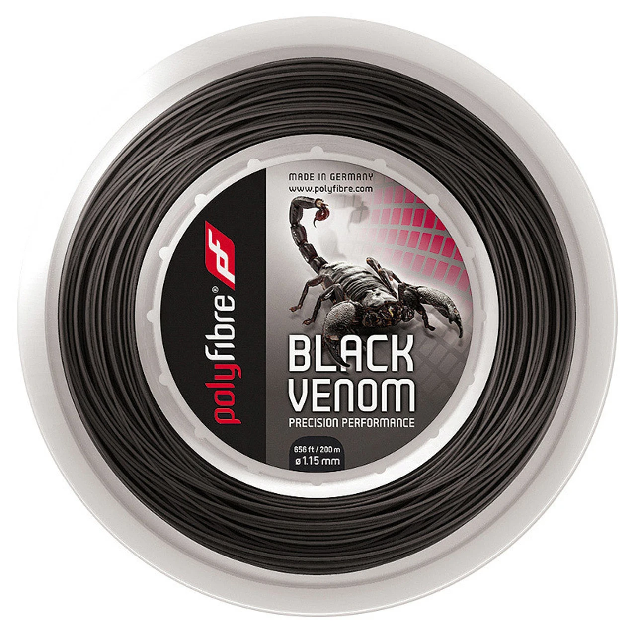 Polyfibre Black Venom 18 1.15mm 200M Reel 1 Polyfibre Black Venom 18 1.15mm 200M Reel