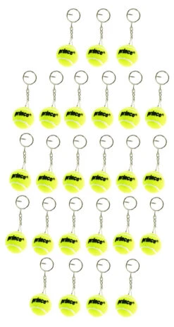 Prince Tennis Ball Keychain 25 Pack