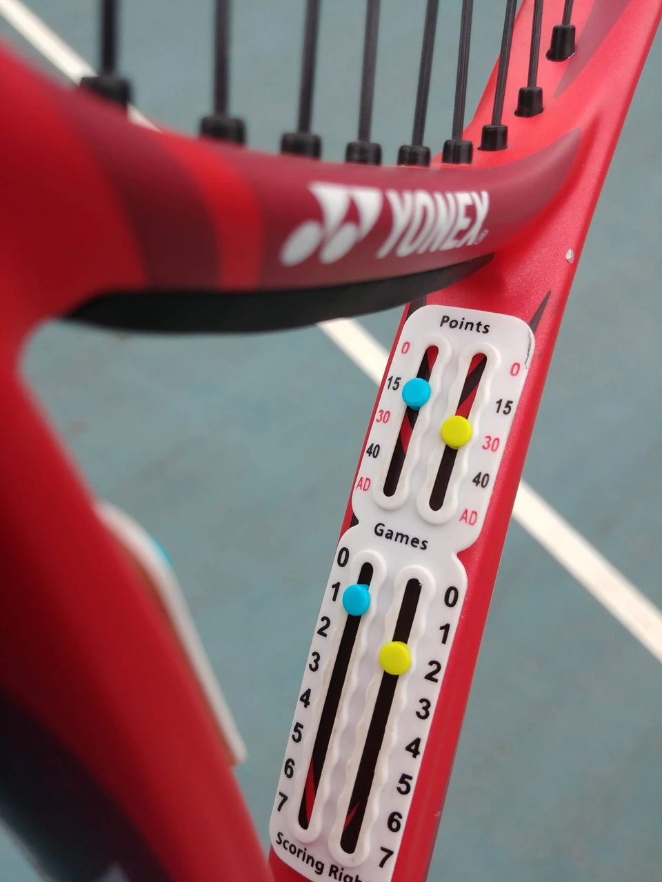 Scoring Right Portable Tennis Scorekeeper 4 Scoring Right Portable Tennis Scorekeeper - Image 4