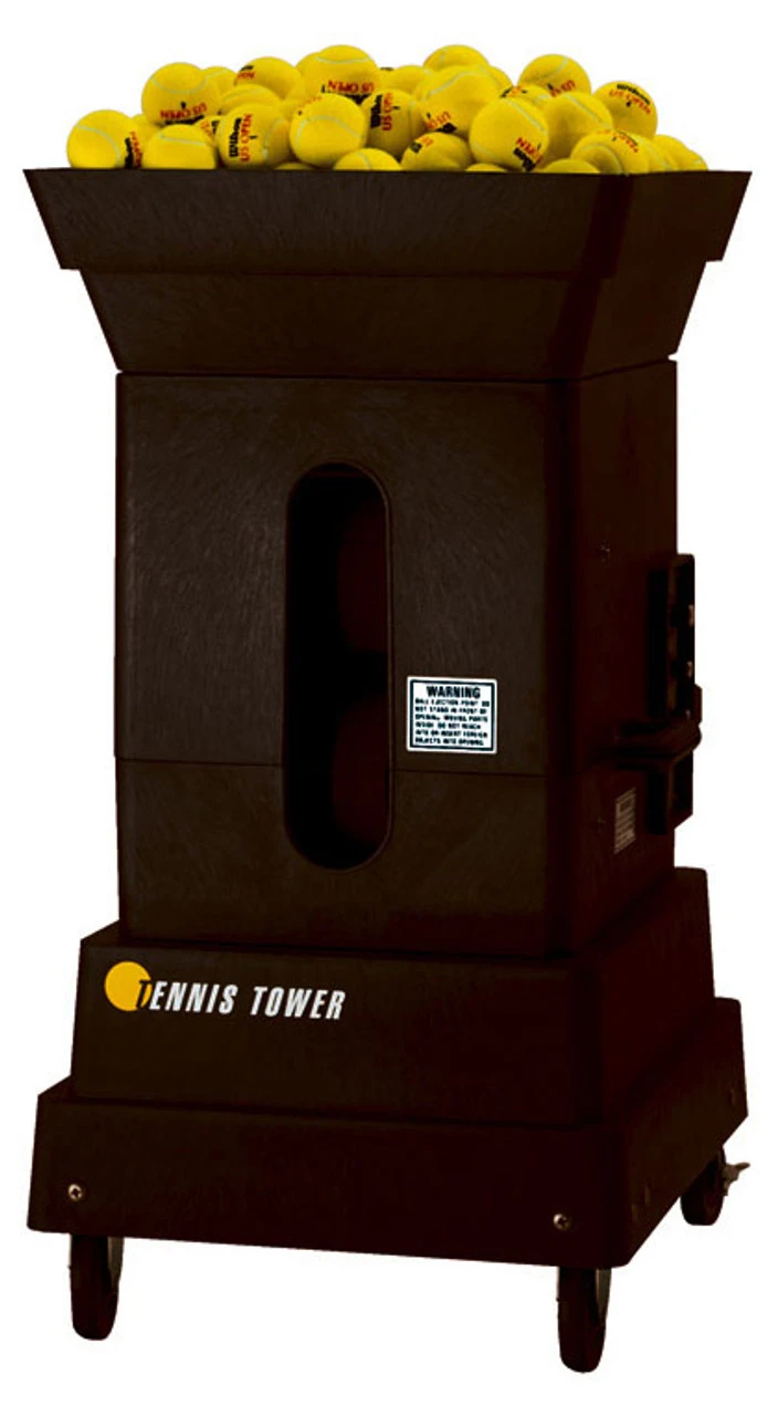 Sports Tutor Tennis Tower Club Mains Tennis Ball Machine 1 Sports Tutor Tennis Tower Club Mains Tennis Ball Machine