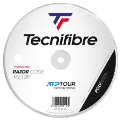 Tecnifibre Razor Code 17 1.25mm 200M Reel -Tennis Discount Store tecnifibre razor code 17 1 25mm 200m reel white 72844 25084.1698770584