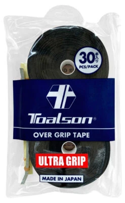 Toalson Ultra Overgrip 30 Pack -Tennis Discount Store toalson ultra overgrip 30 pack black 44623 66885.1698771467