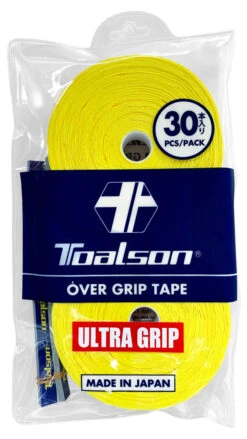 Toalson Ultra Overgrip 30 Pack -Tennis Discount Store toalson ultra overgrip 30 pack yellow 25456 30658.1698771468