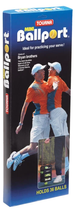 Tourna Ball Port Polypropylene 36 Ball Basket -Tennis Discount Store unique ball port polypropylene 36 ball basket 82652 55316.1706160112