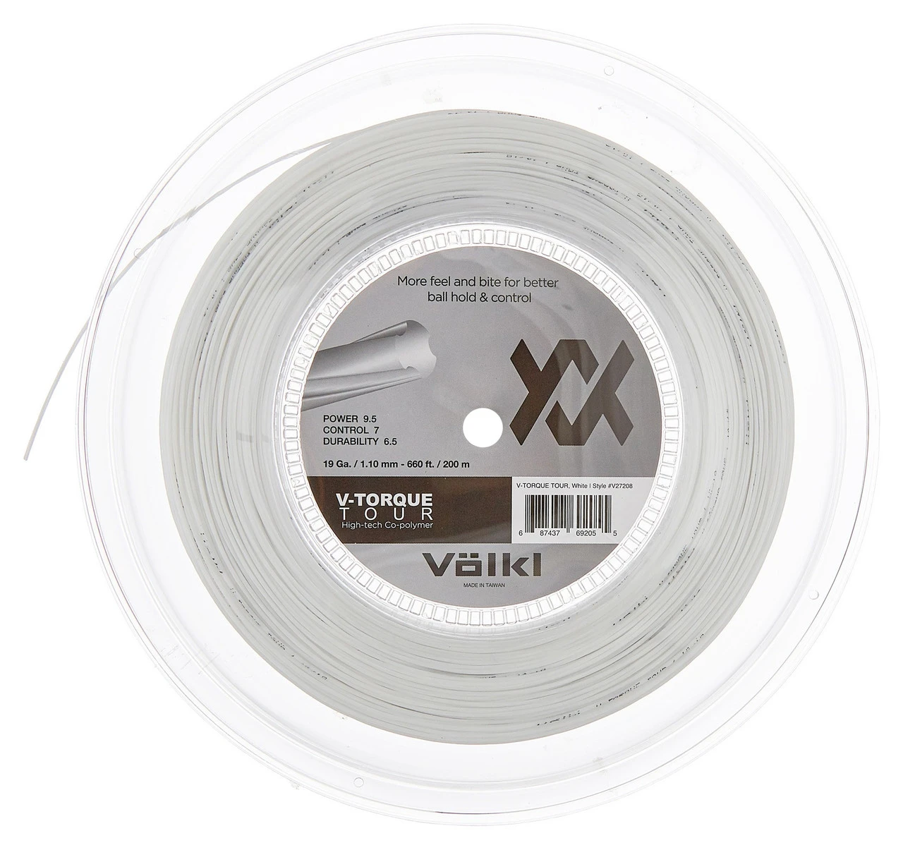 Volkl V-Torque Tour 19 1.10mm 200M Reel 1 Volkl V-Torque Tour 19 1.10mm 200M Reel